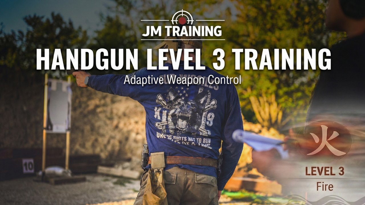 JM Training Handgun Level 3, the Fire stage